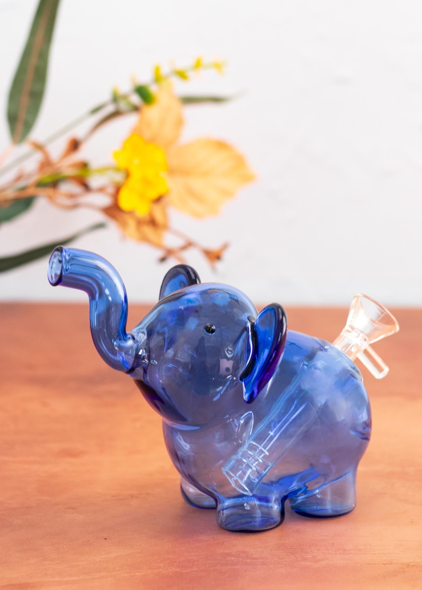 elephant tobacco bowl Glass Pipe Handmade Animal Pipe with Tail Carb & Thick Glass Experience the opulence of Vagabond Houses Elephant Trio Ice/Punch Tub White Elephant Serengeti Smooth Bent