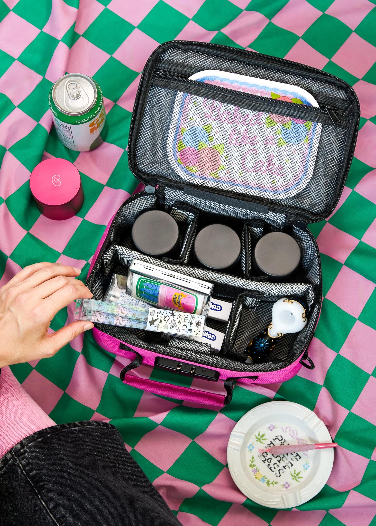 PINK ODOR-PROOF CASE