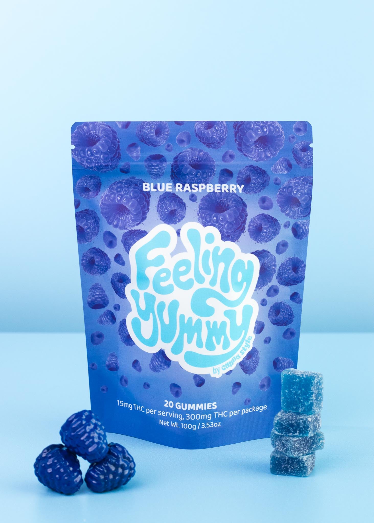 FEELING YUMMY GUMMY - BLUE RASPBERRY