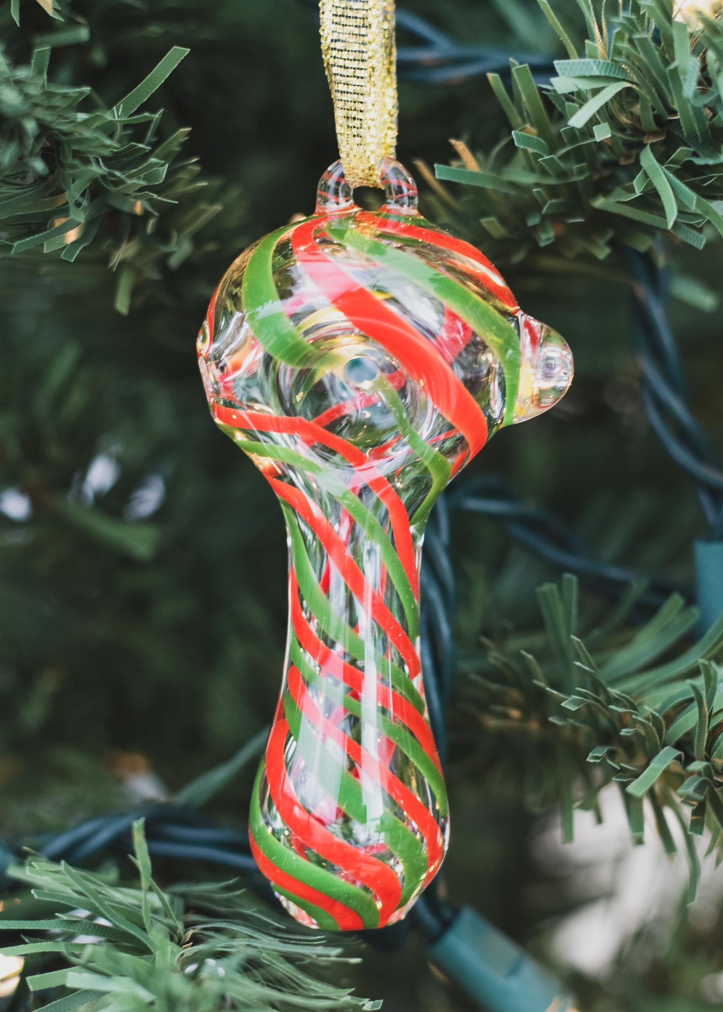 christmas ornament pipe