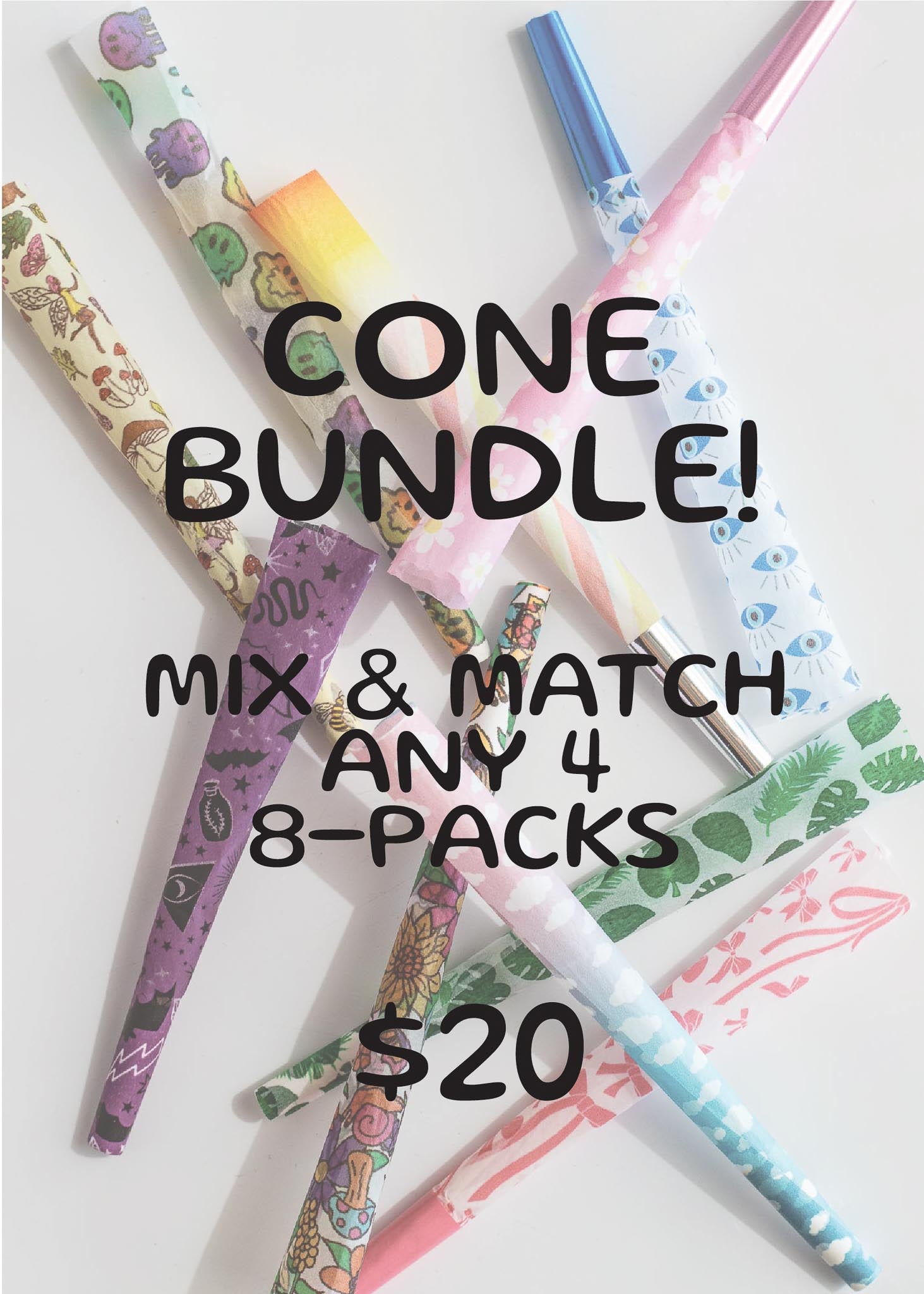 CONE BUNDLE: 4 (8-Packs)