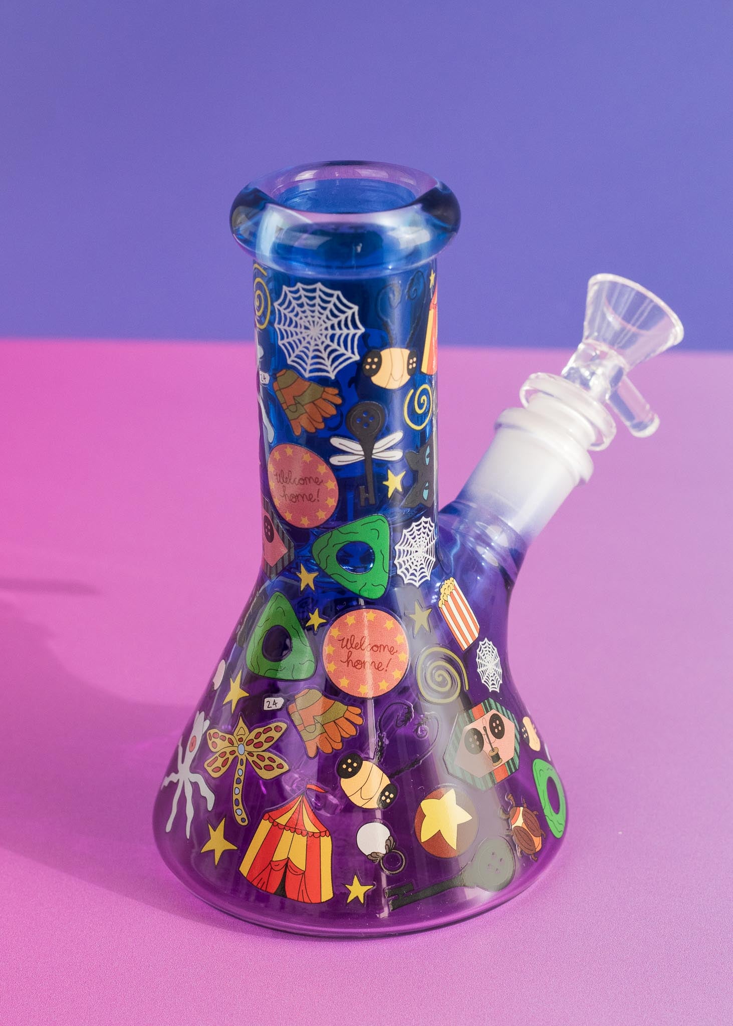 BUTTON EYES BONG 6”