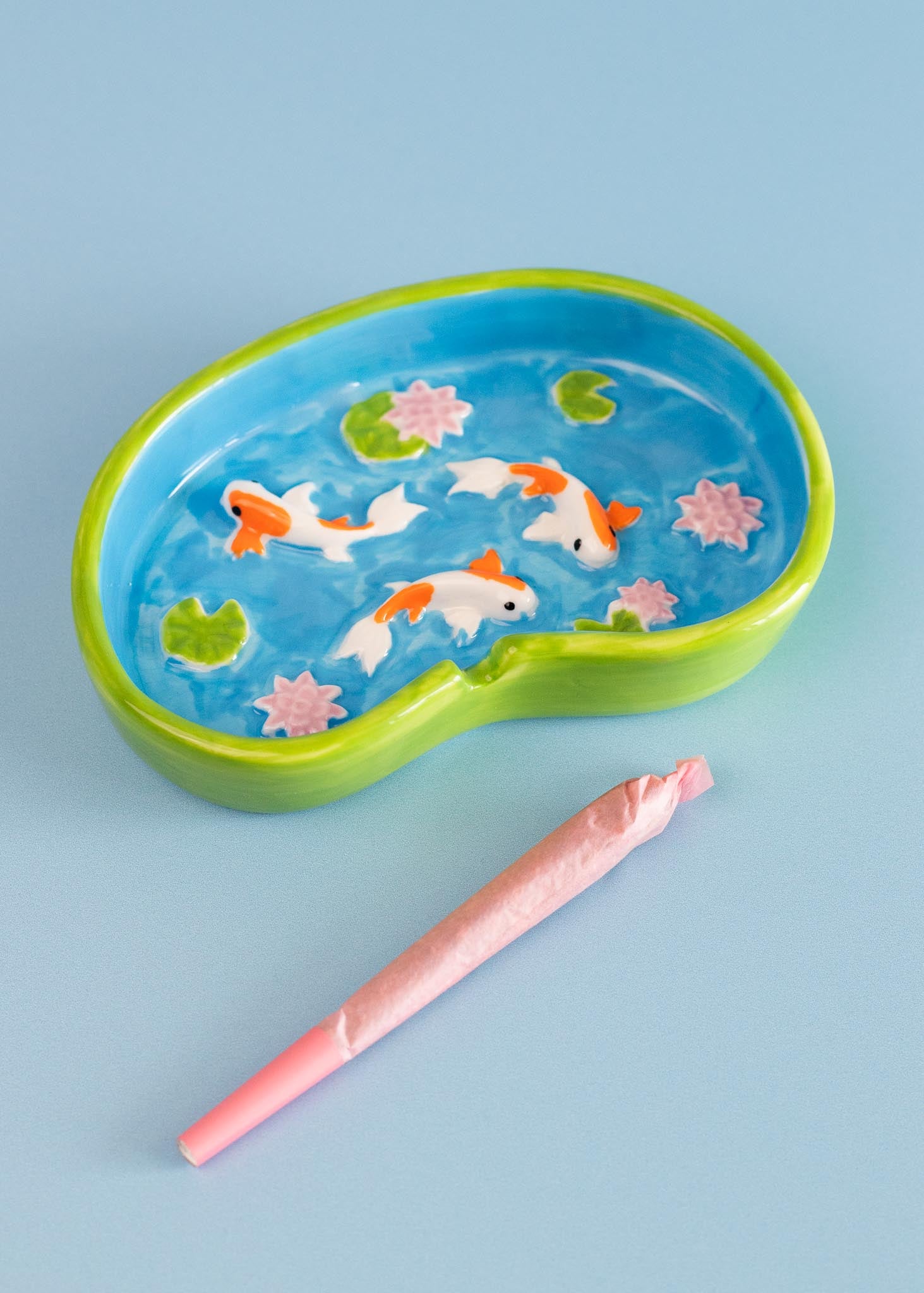 KOI FISH ASHTRAY