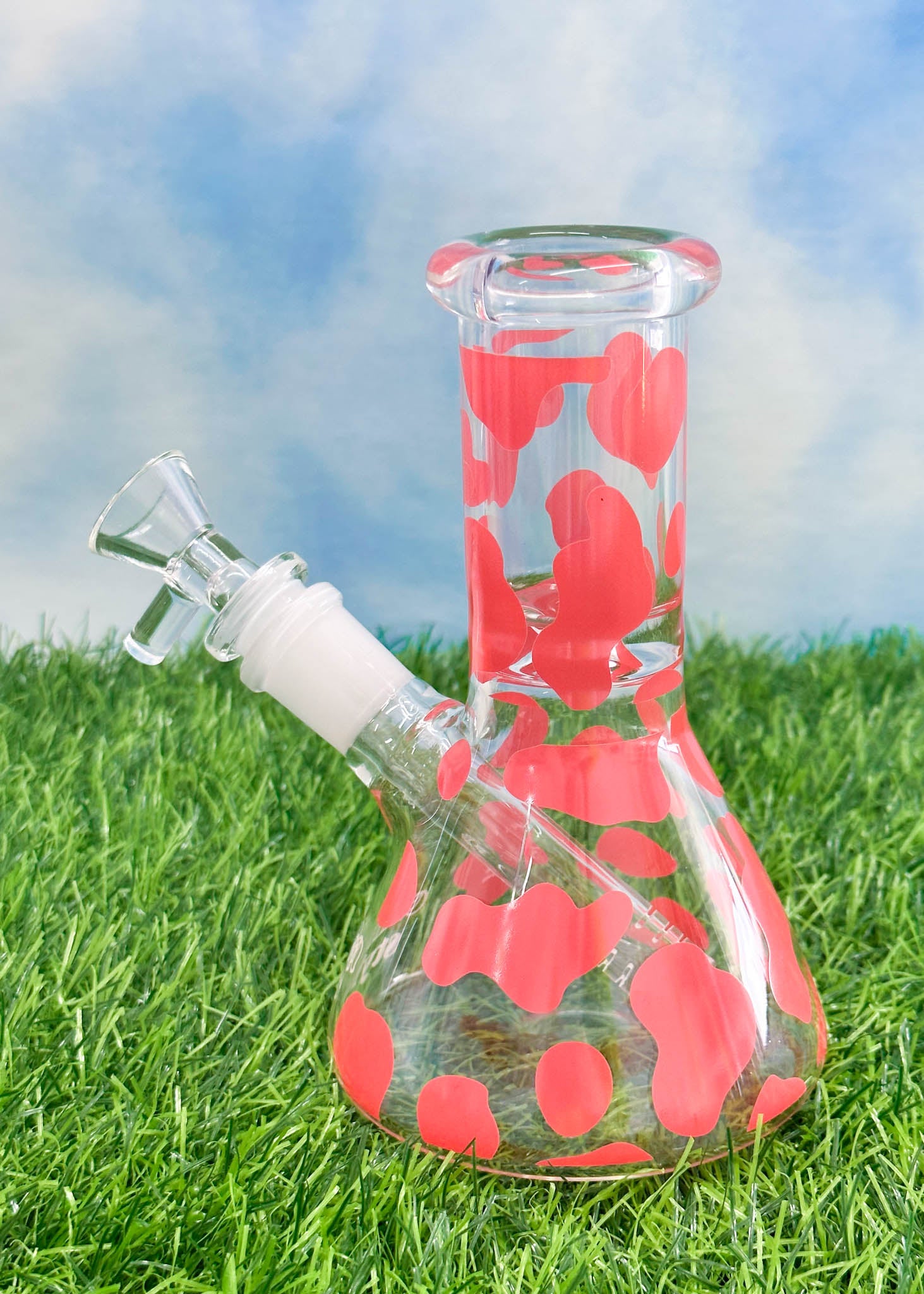 MINI PINK COW BONG – Canna Style