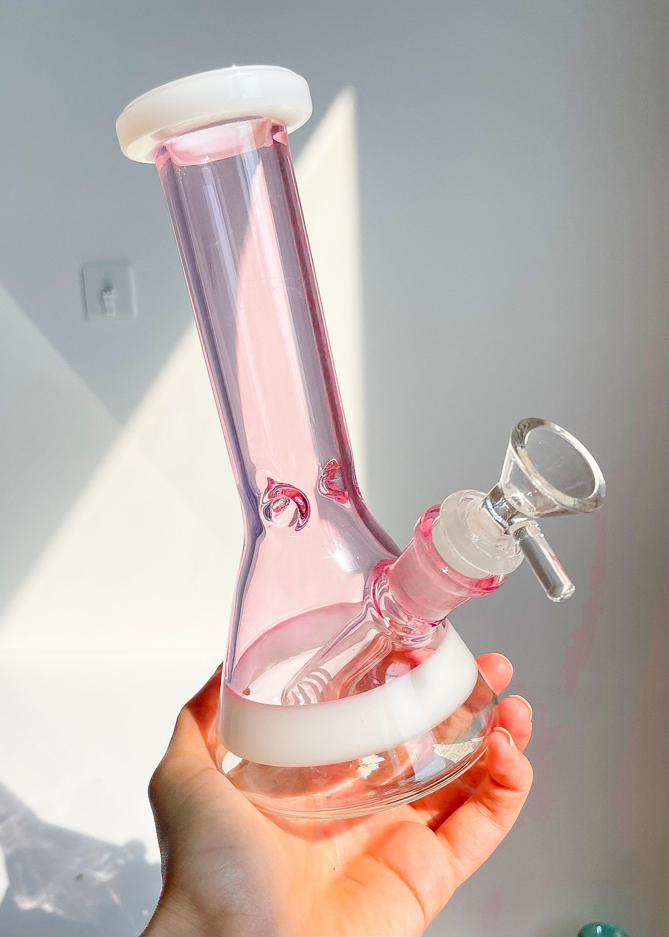 MINI PINK COW BONG – Canna Style
