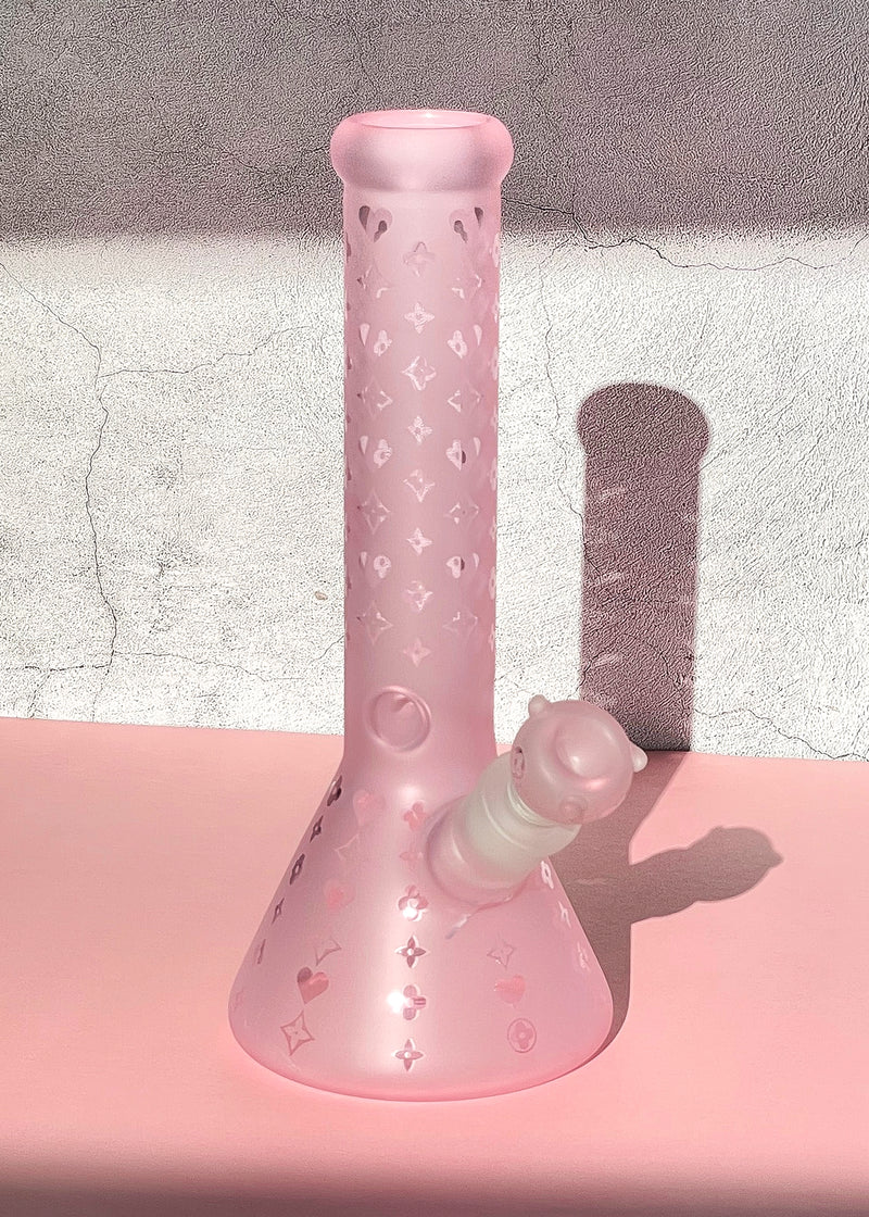 pink designer bong
