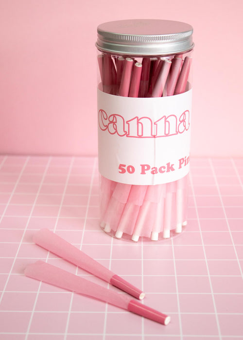 pink pre roll cones