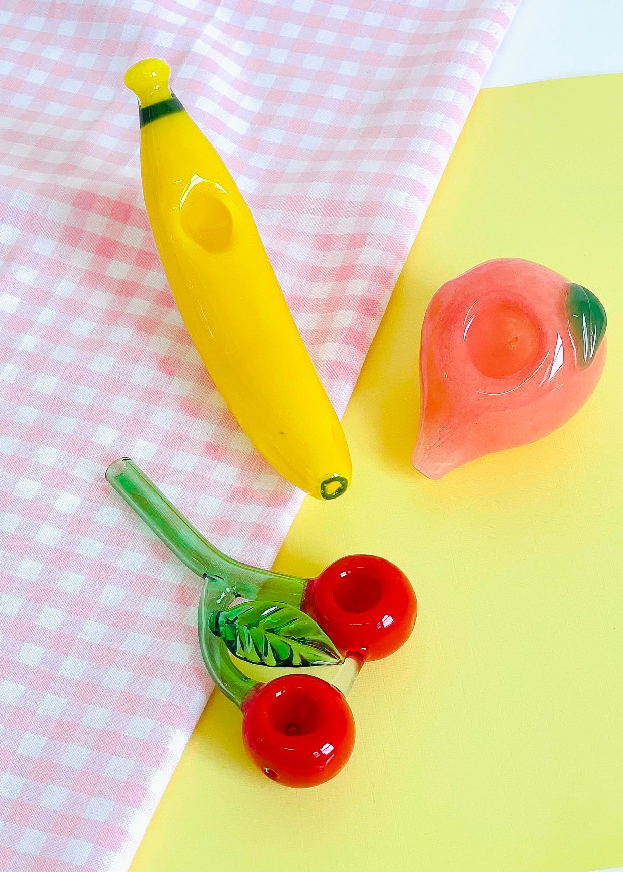 Fruit shaped pipes