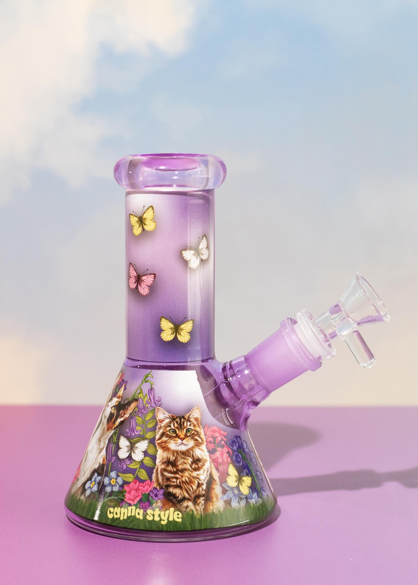 CAT GARDEN BONG 6"