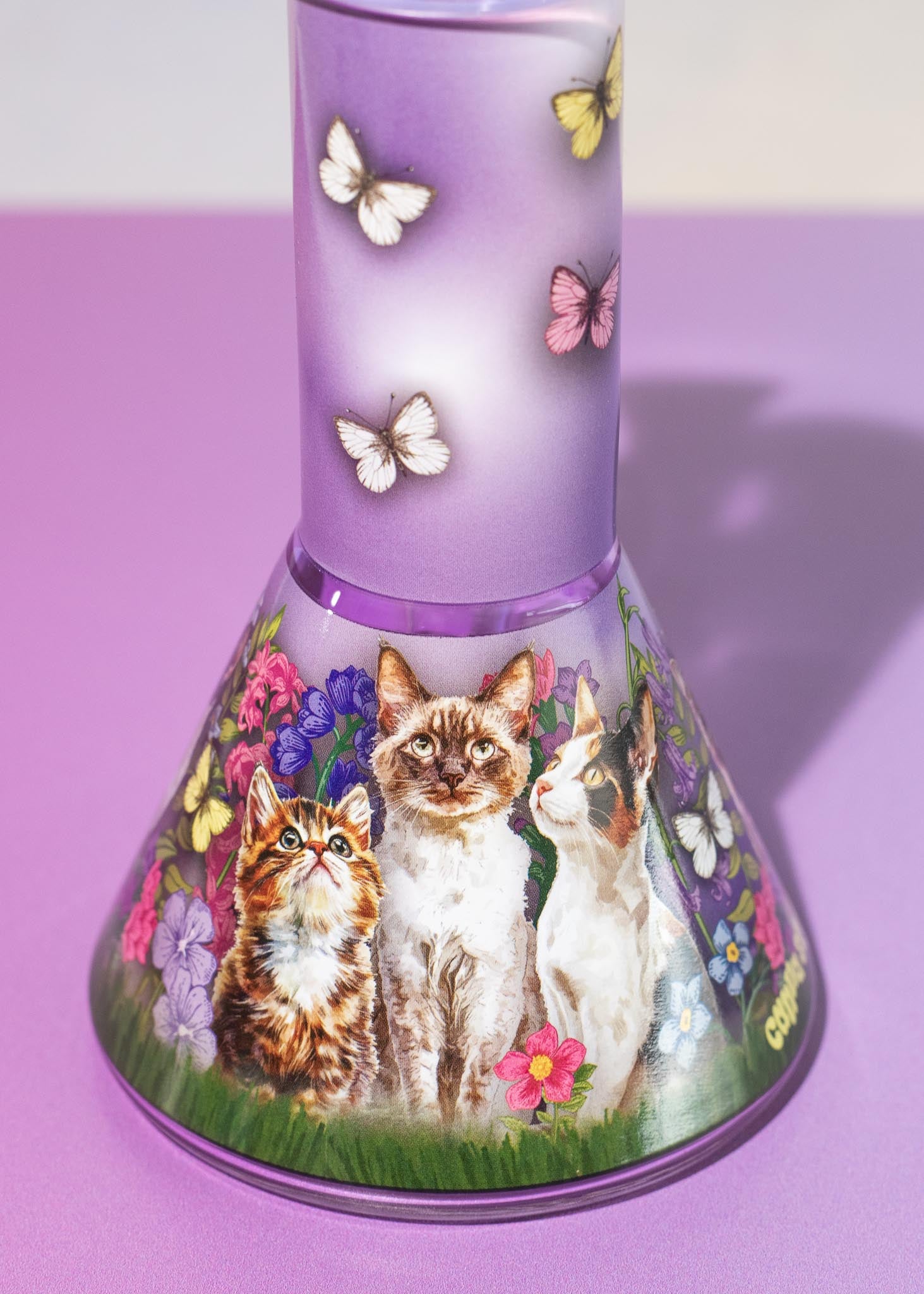 CAT GARDEN BONG 6"