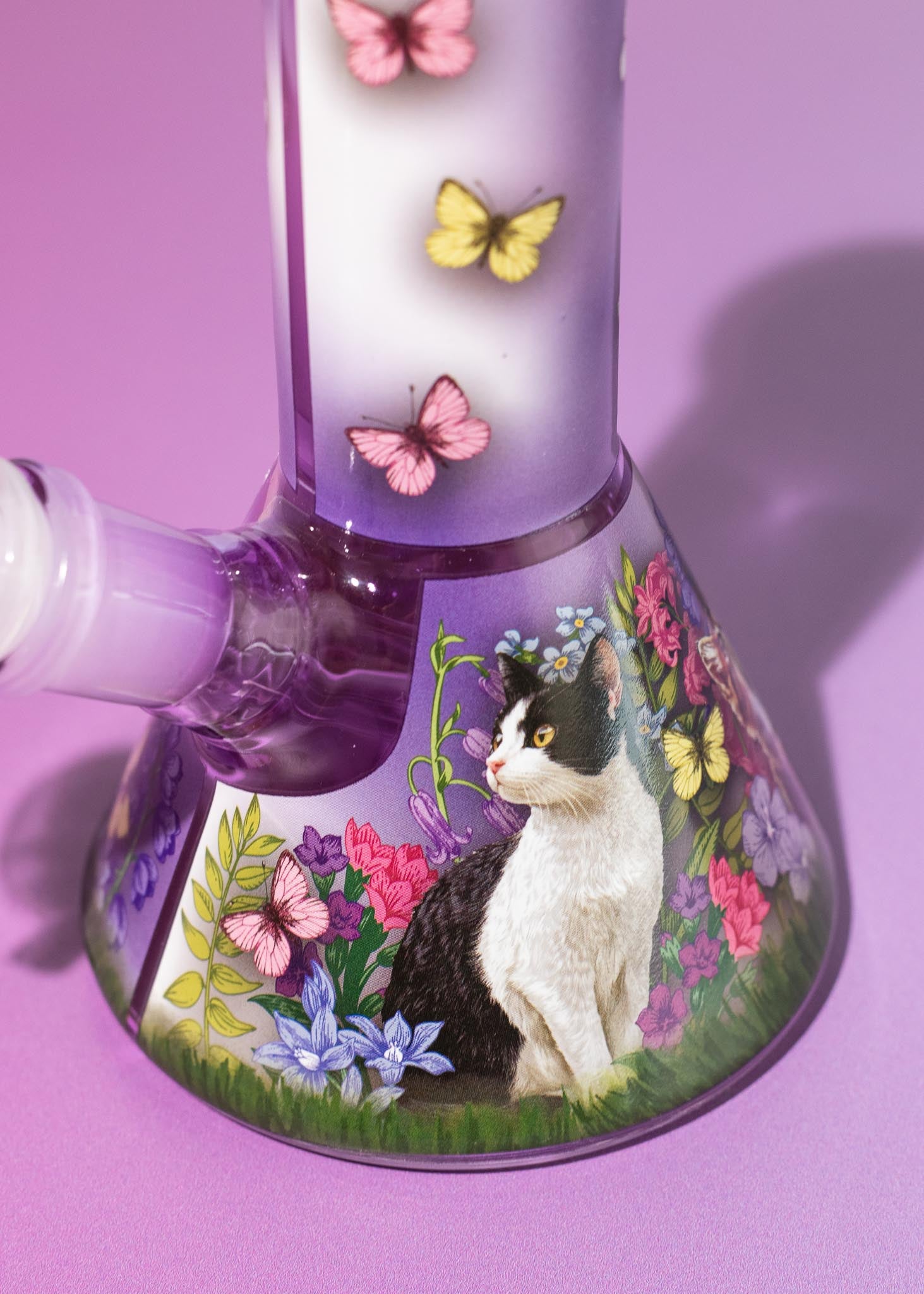 CAT GARDEN BONG 6"