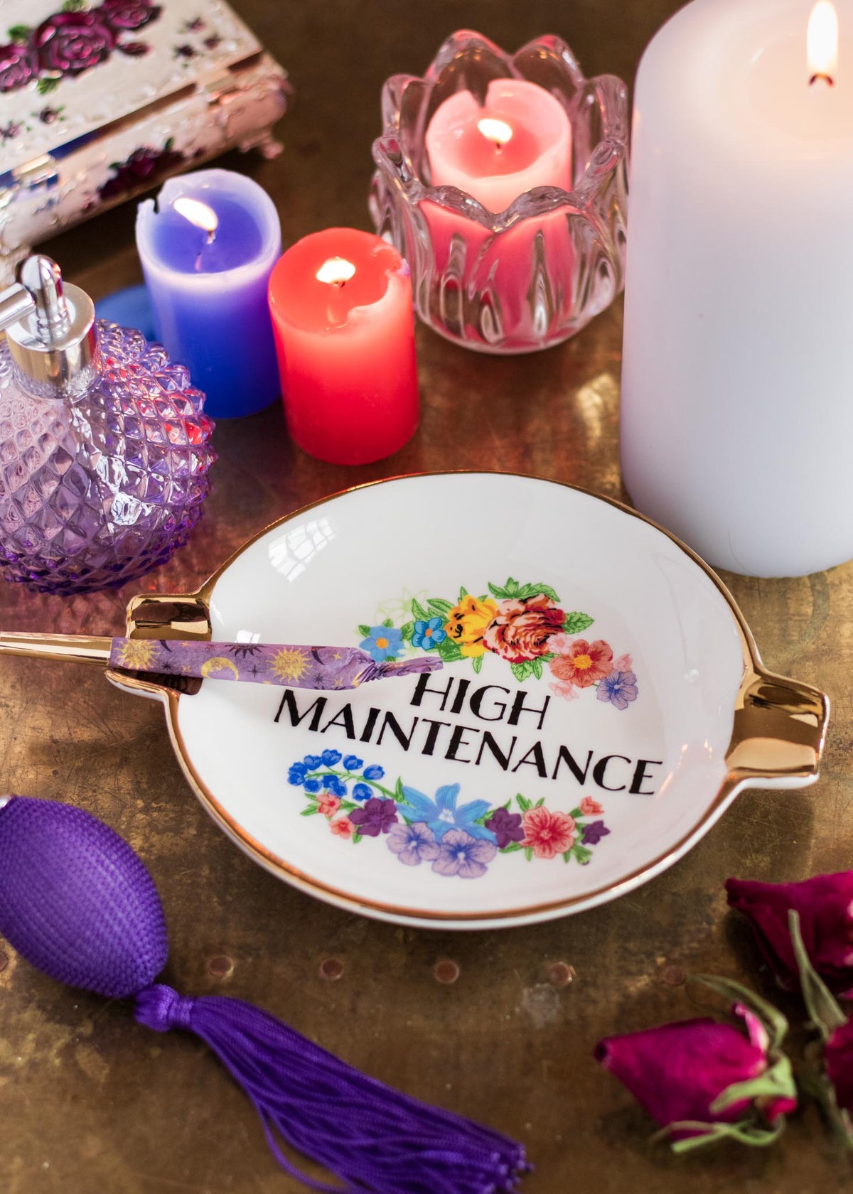 HIGH MAINTENANCE ASHTRAY