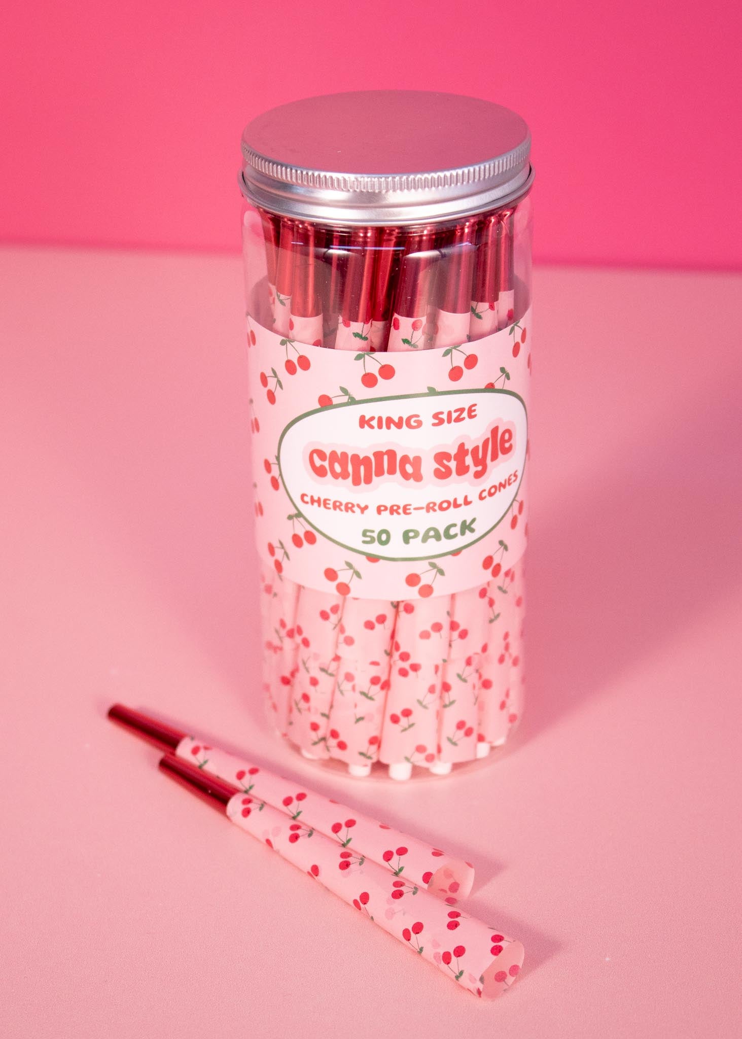 pink cherry cones 50 pack