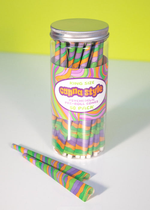 PSYCHEDELIC CONES 50 PACK
