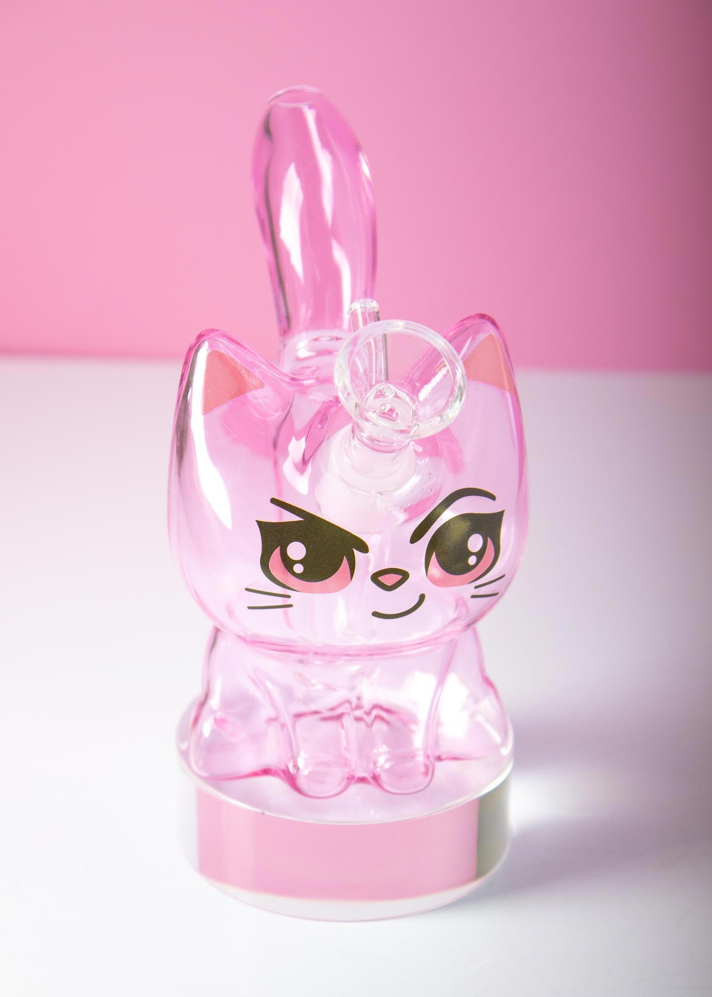 mini pink cat bong