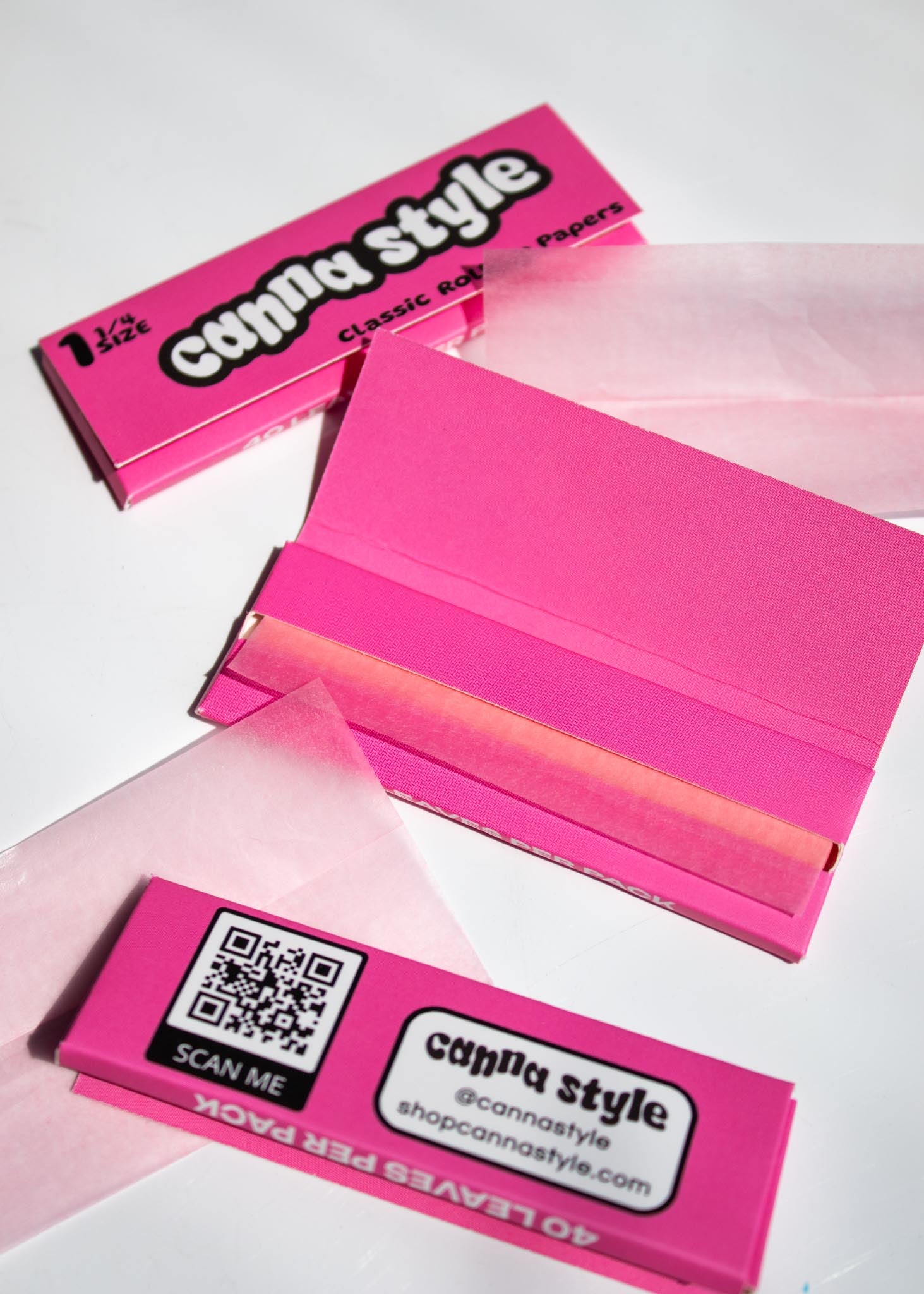 CANNASTYLE PINK ROLLING PAPERS