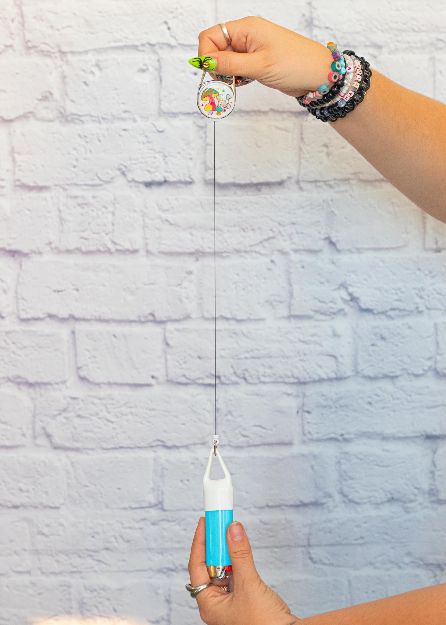 COLORFUL MUSHROOM LIGHTER LEASH