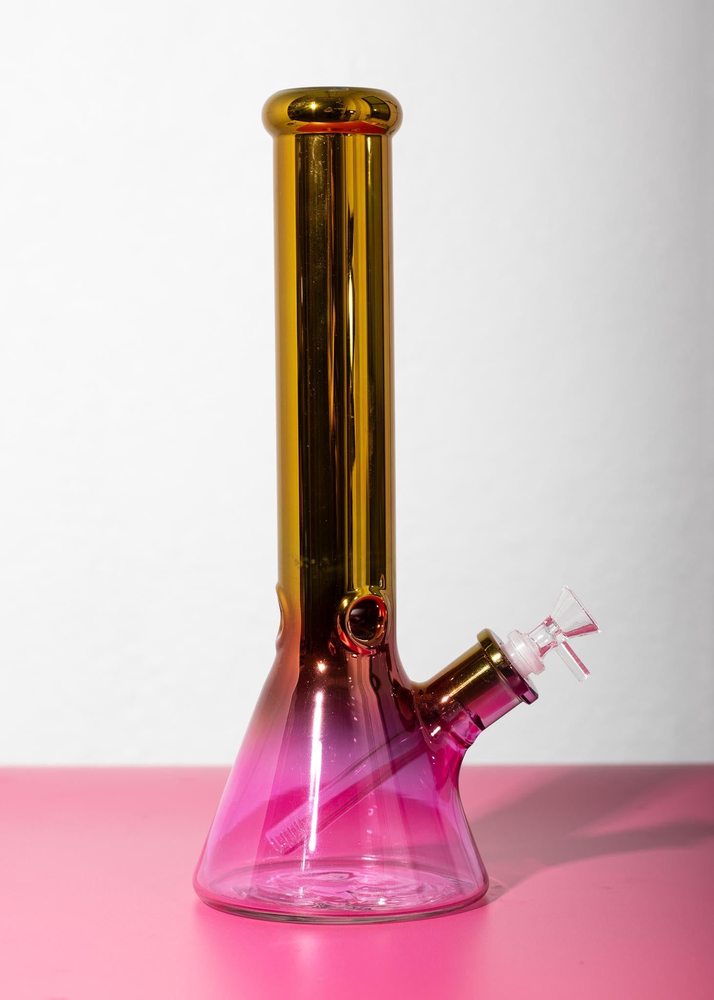 PINK AND GOLD BONG