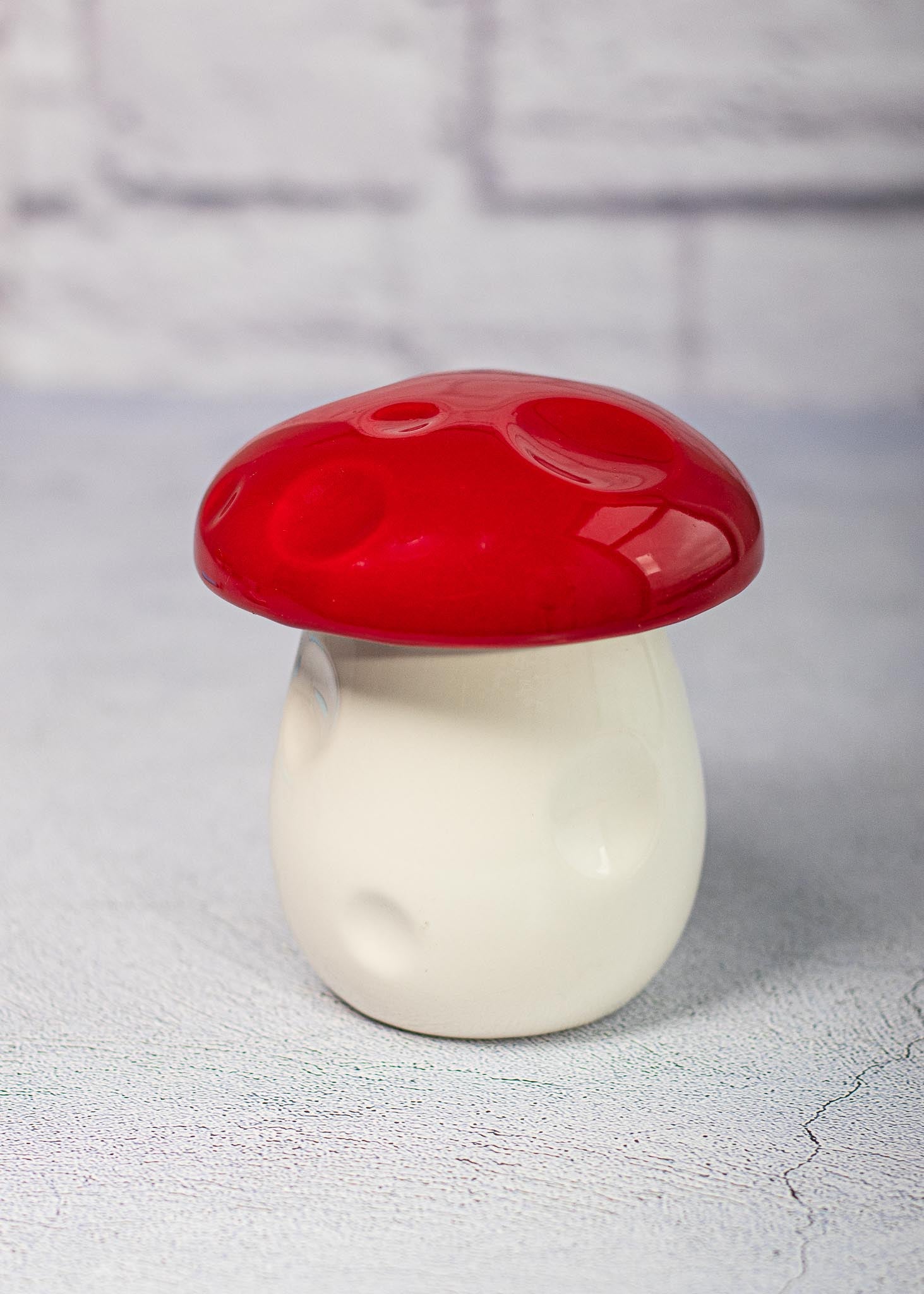 MUSHROOM ASHTRAY WITH LID