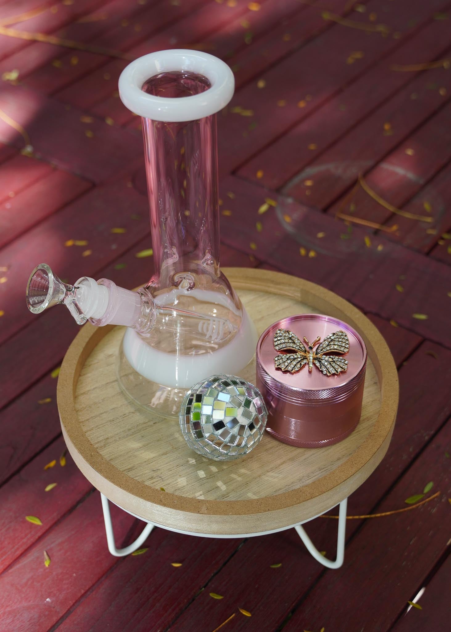 pink smoking accessories