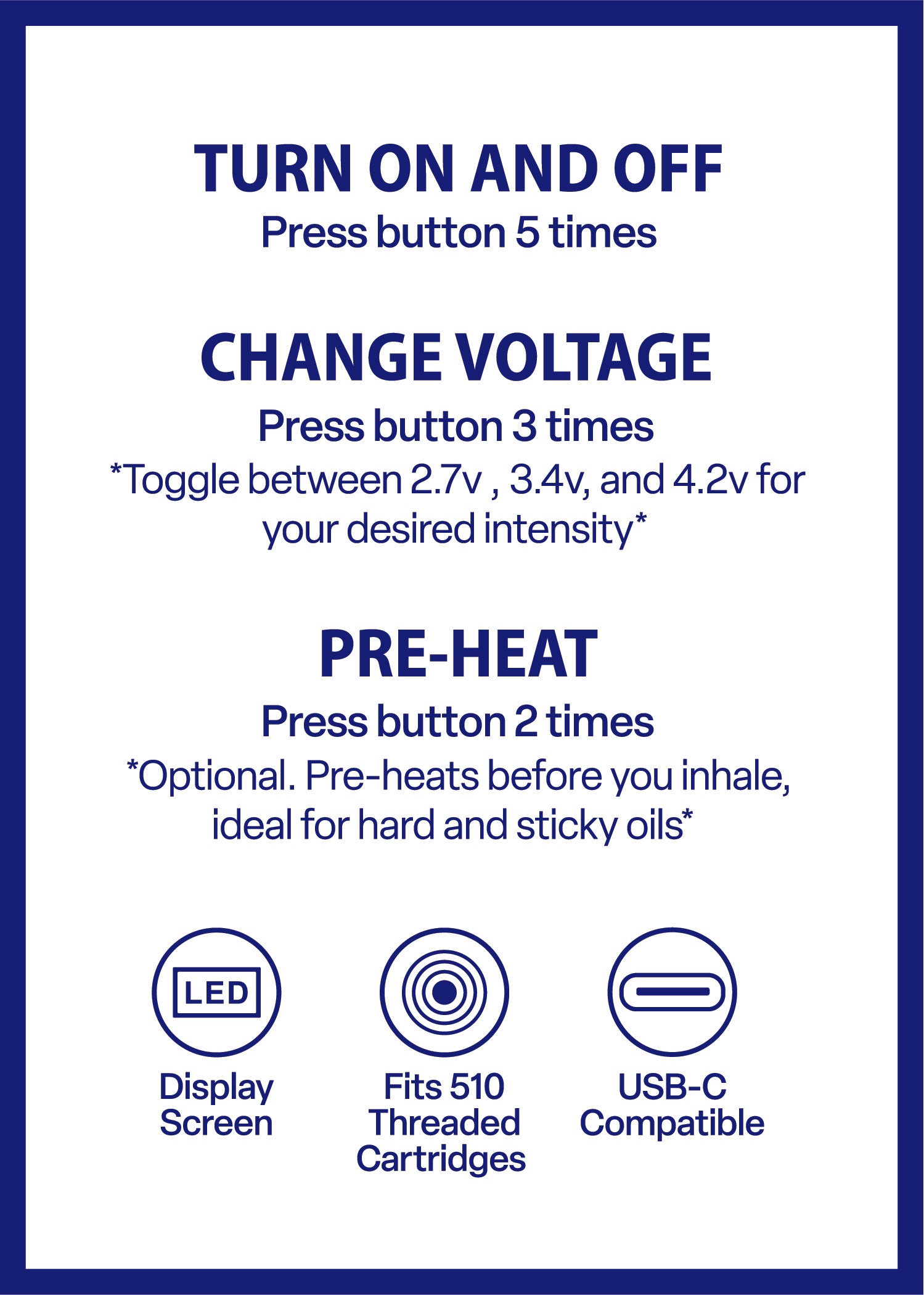 TOILE PEN BATTERY