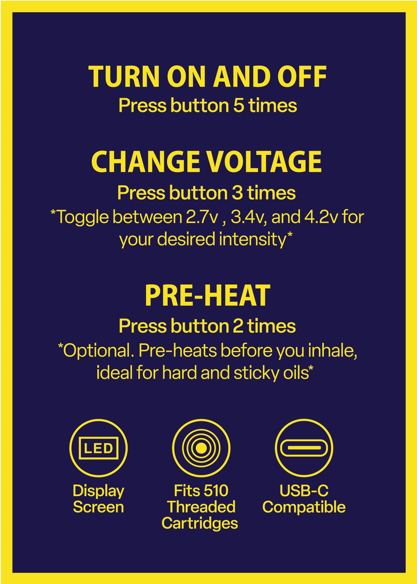 CELESTIAL 510 PEN BATTERY INSTRUCTIONS