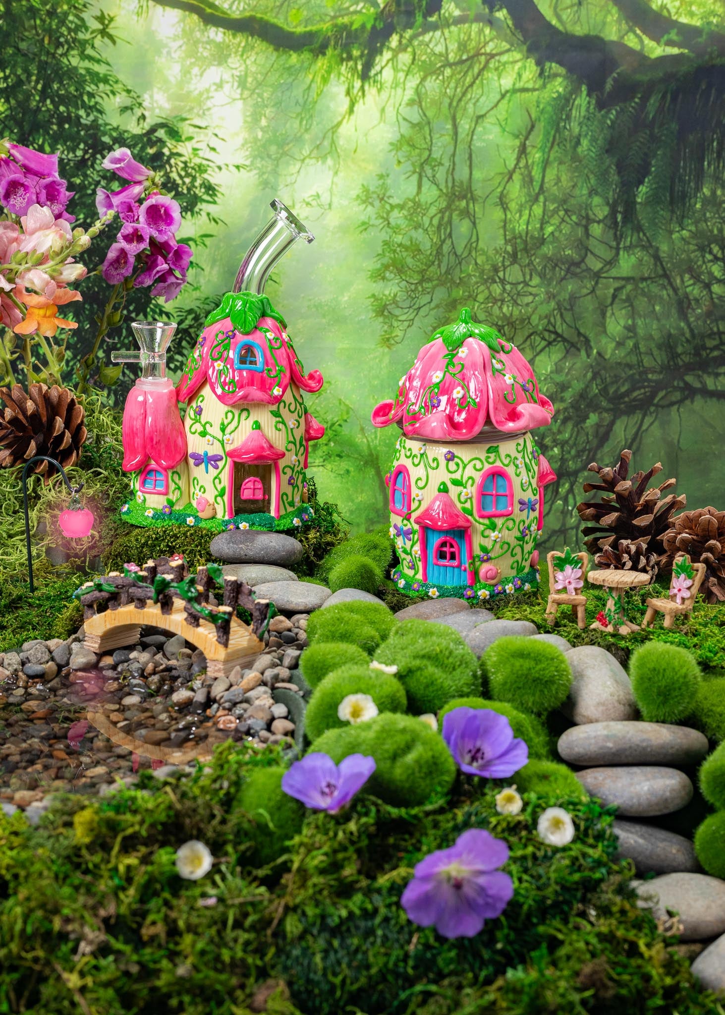 FAIRY HOUSE STASH JAR