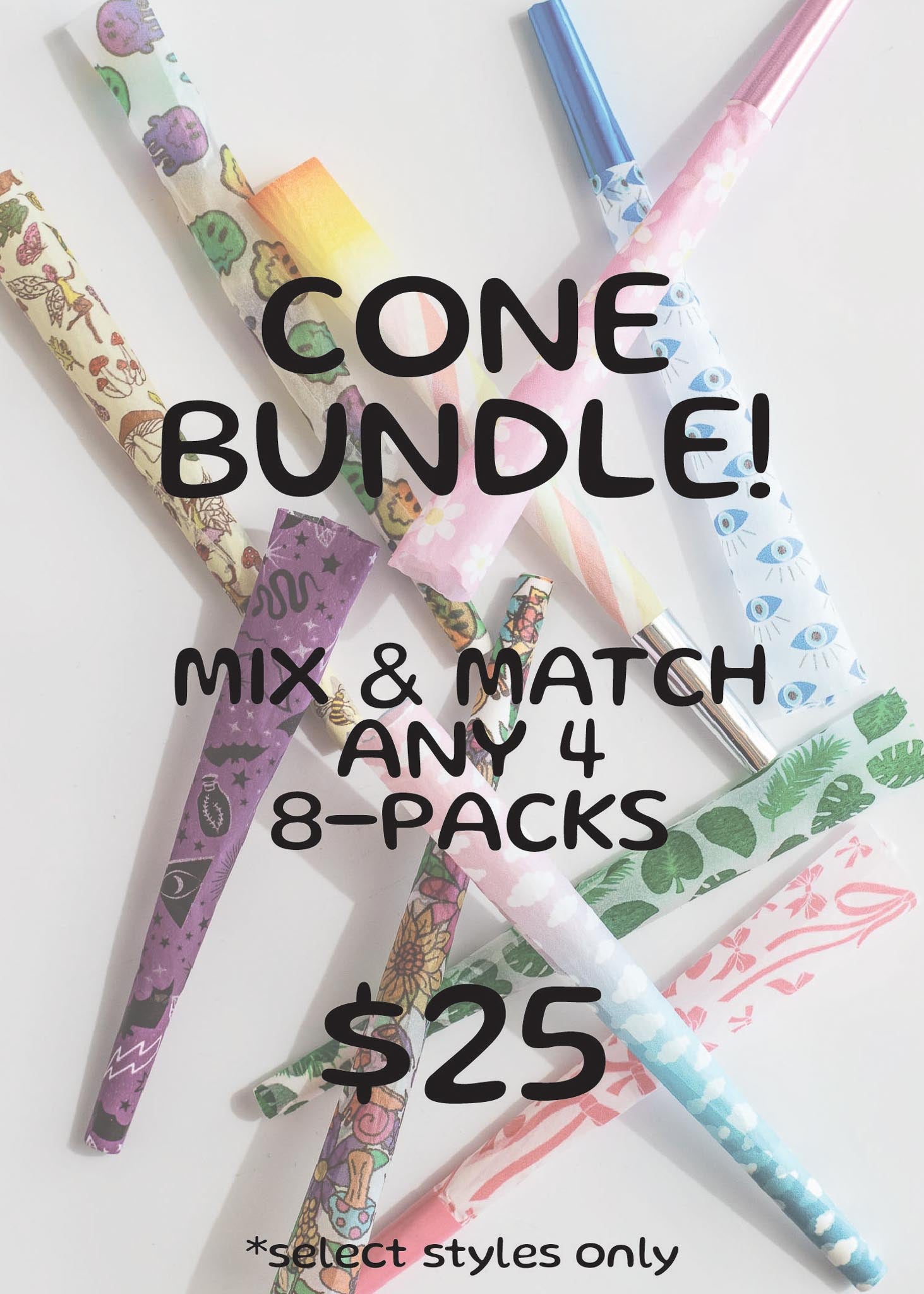 CONE BUNDLE: 4 (8-Packs)