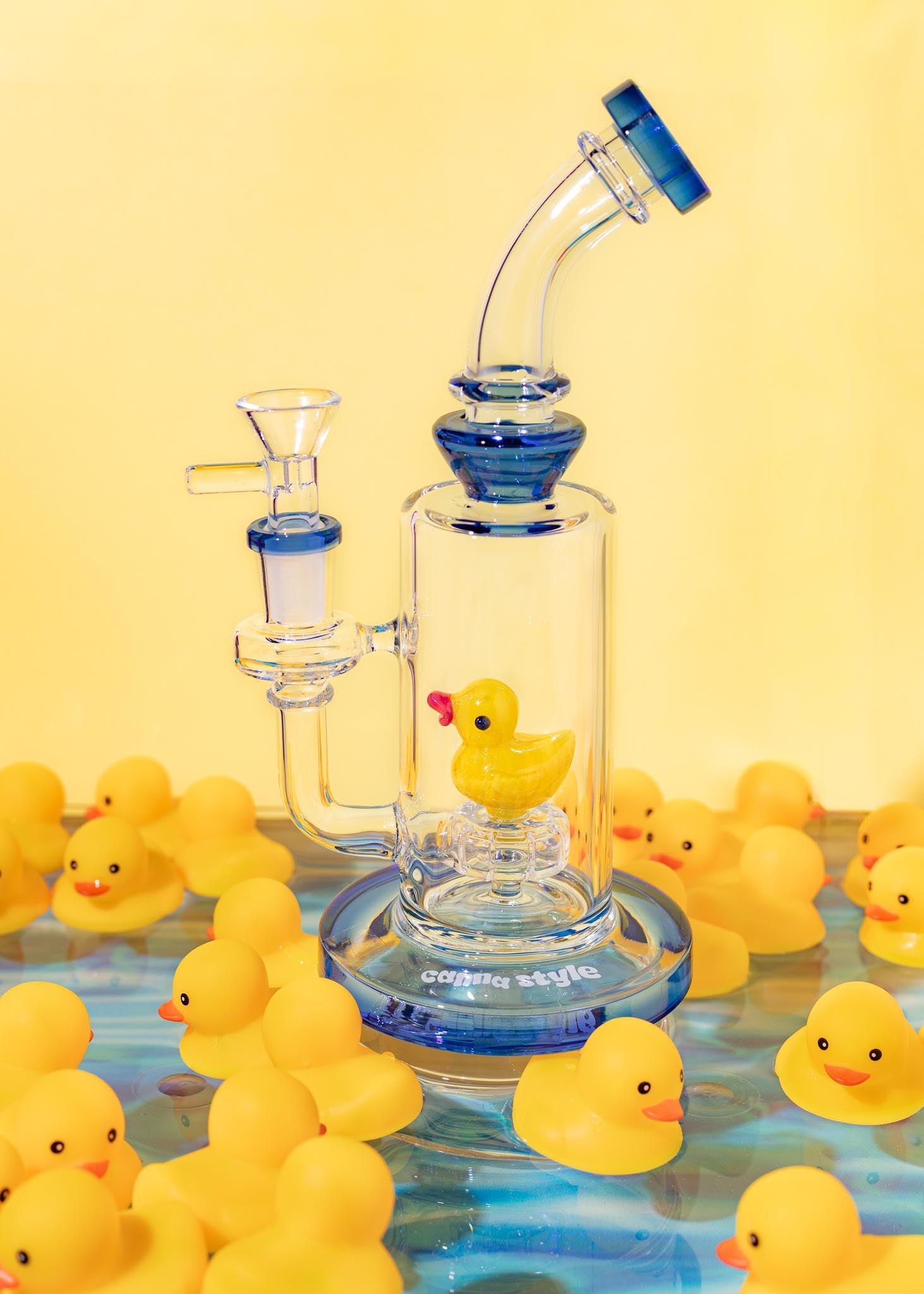 RUBBER DUCK FIGURINE BONG
