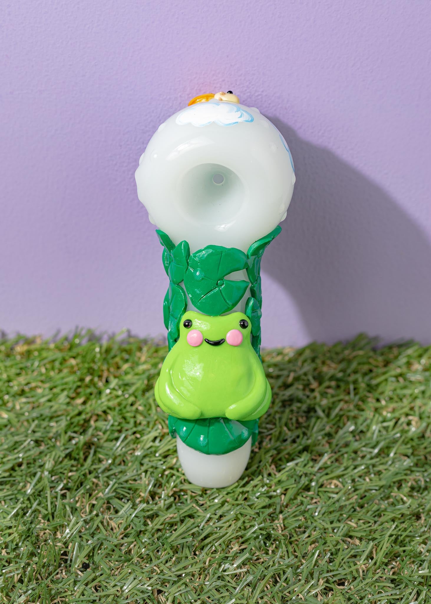 kawaii frog pipe