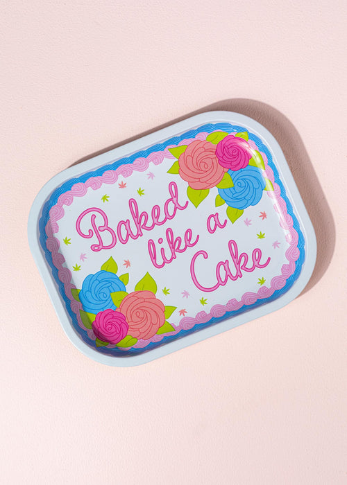 "BAKED LIKE A CAKE" ROLLING TRAY
