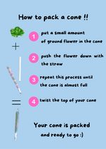 how to use a cone
