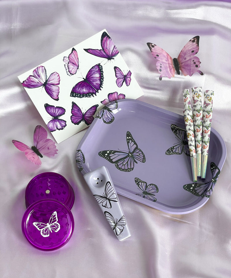 Purple Butterfly Smoking Accessories