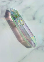 iridescent crystal pipe