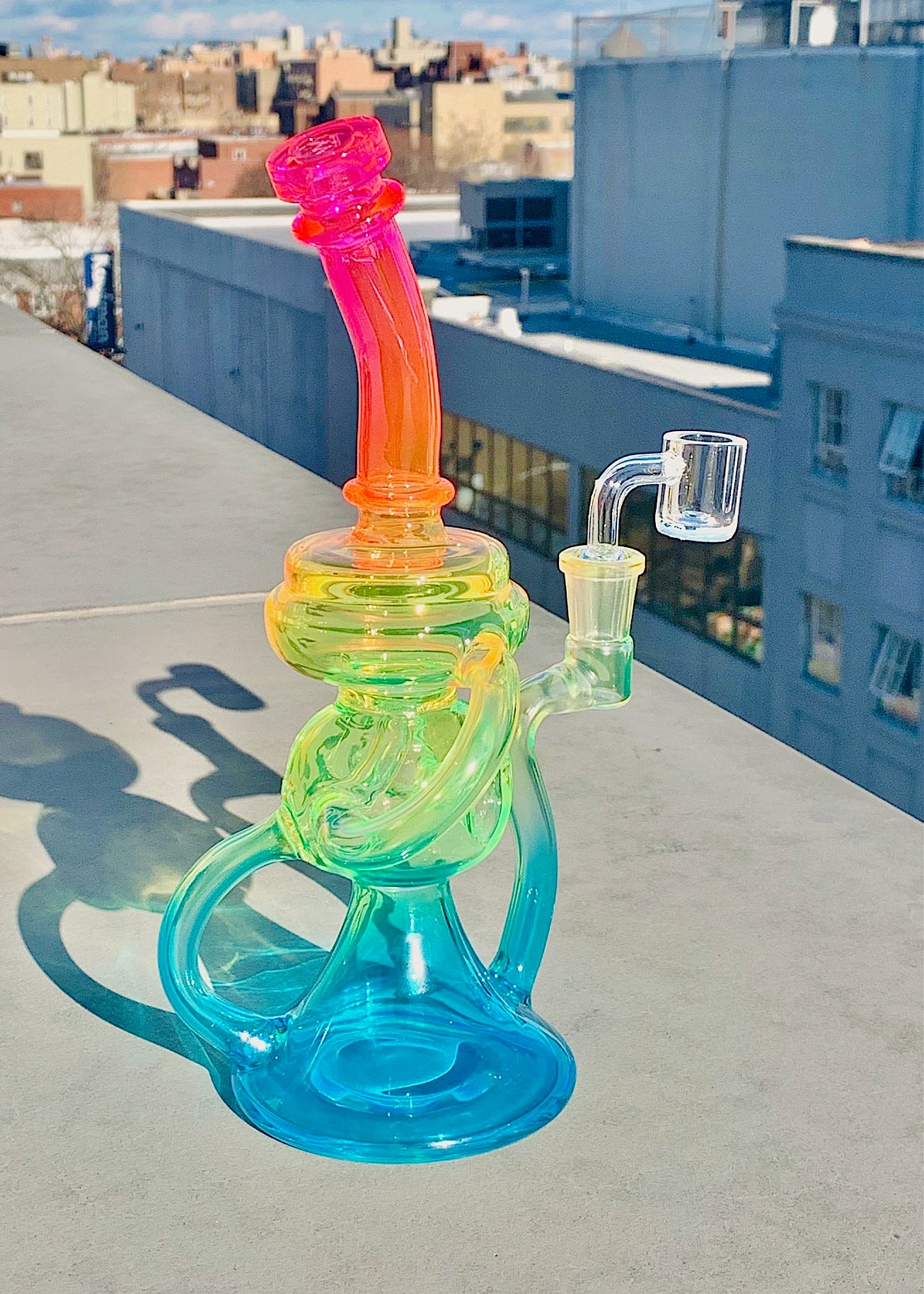 Shop Rainbow Glass Pipe Online