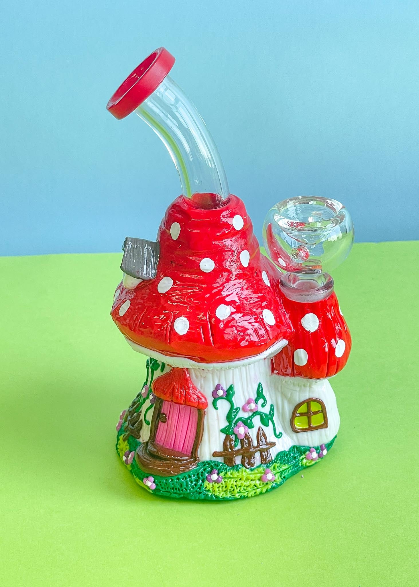 mushroom house bong