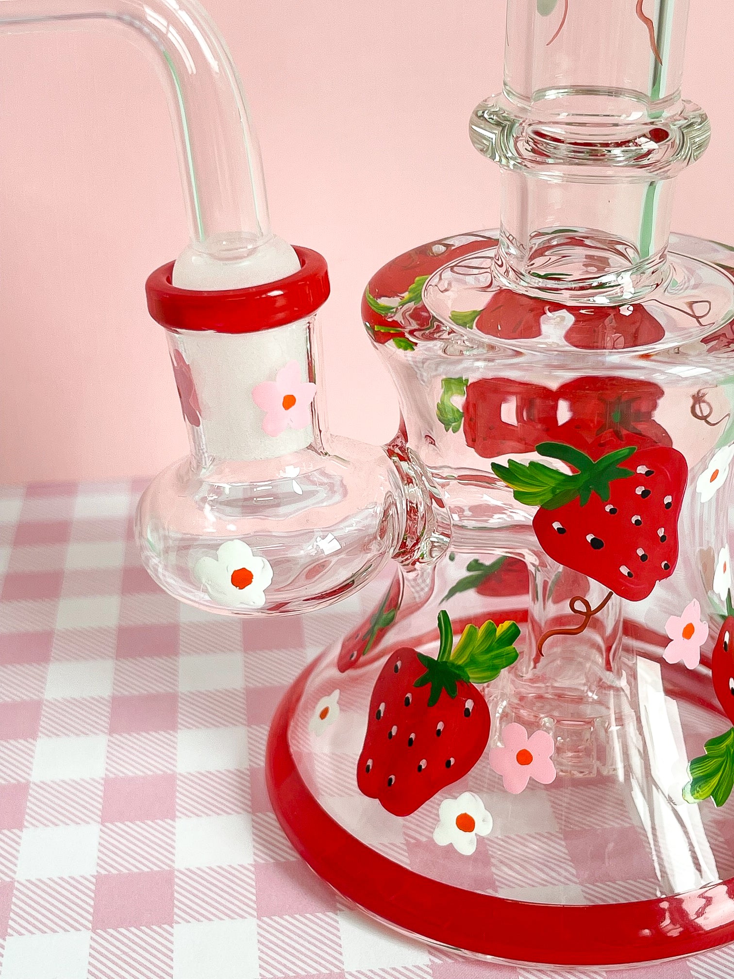 Strawberry Dab Rig