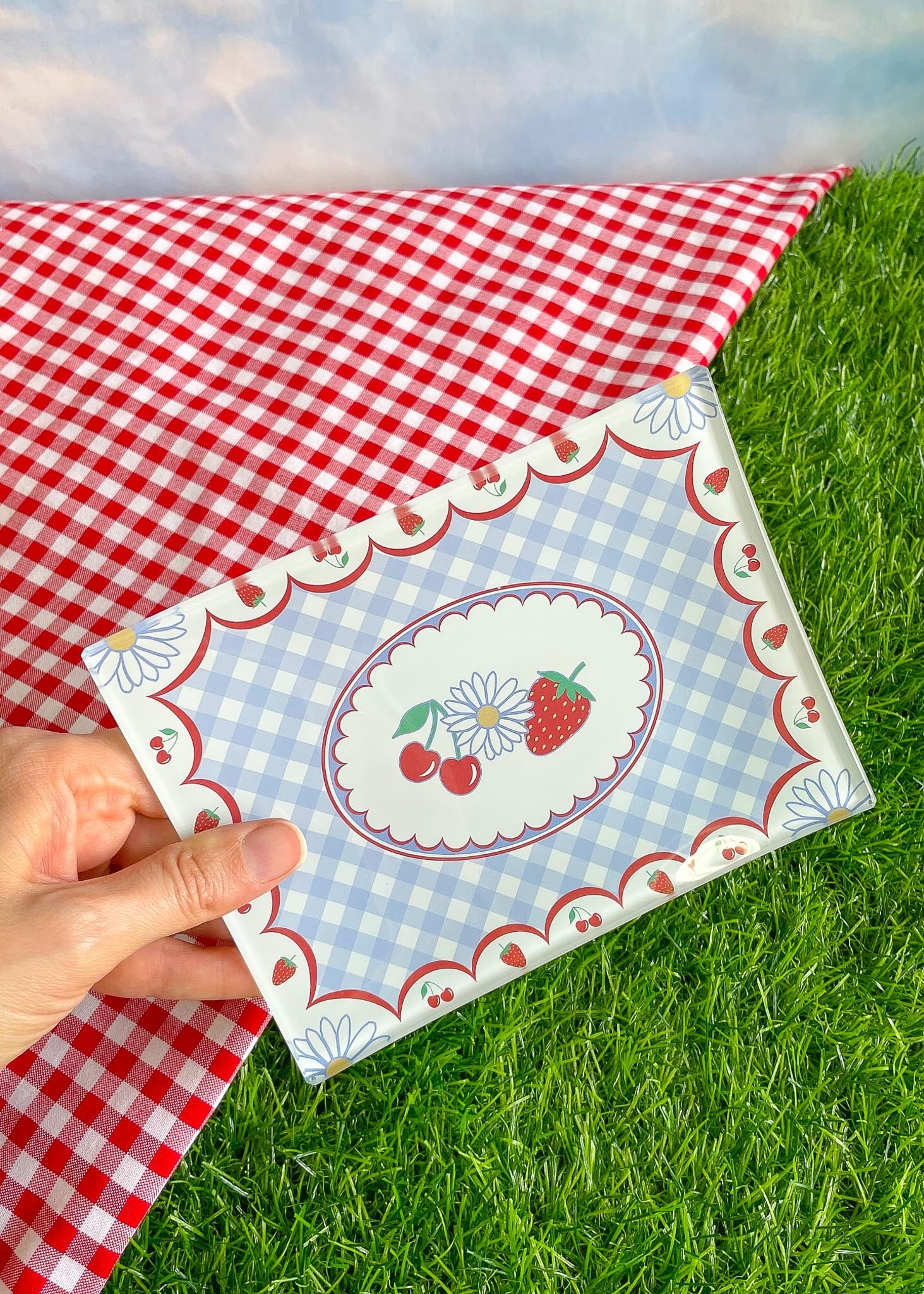 picnic rolling tray