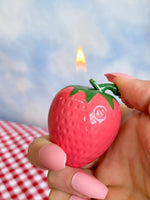 pink strawberry lighter