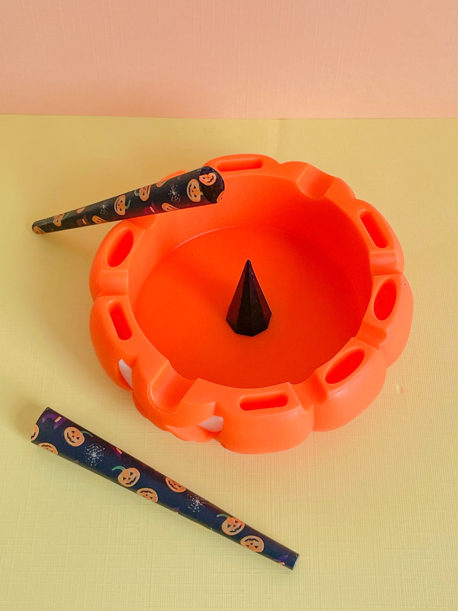 pumpkin ashtray