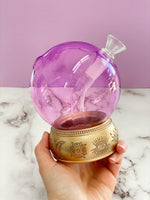 purple crystal ball bong