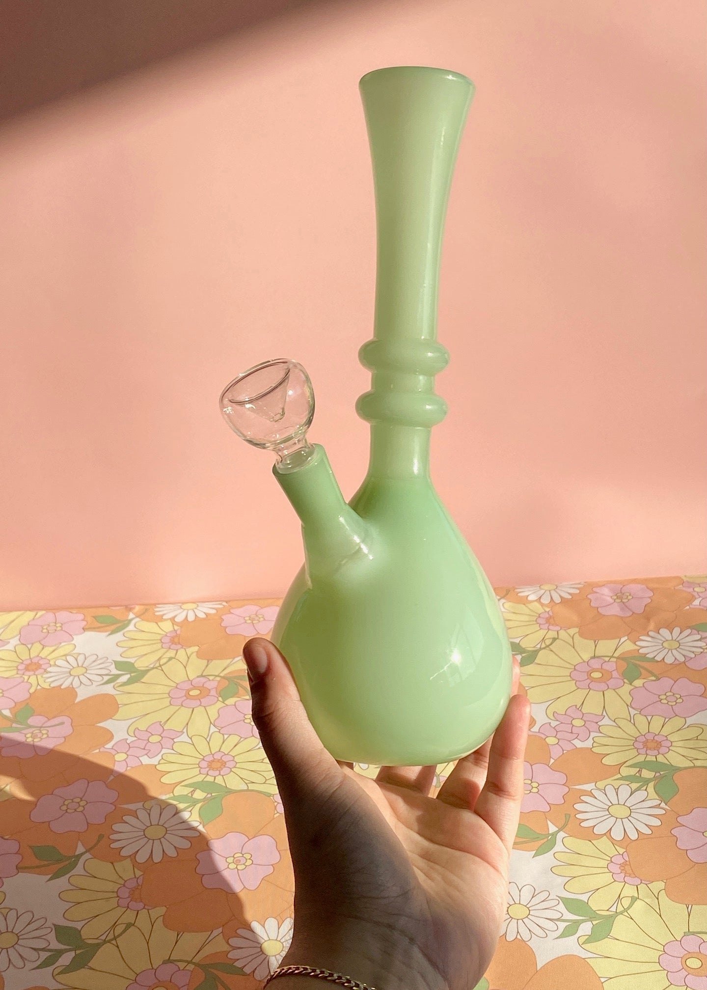 jade genie bottle bong