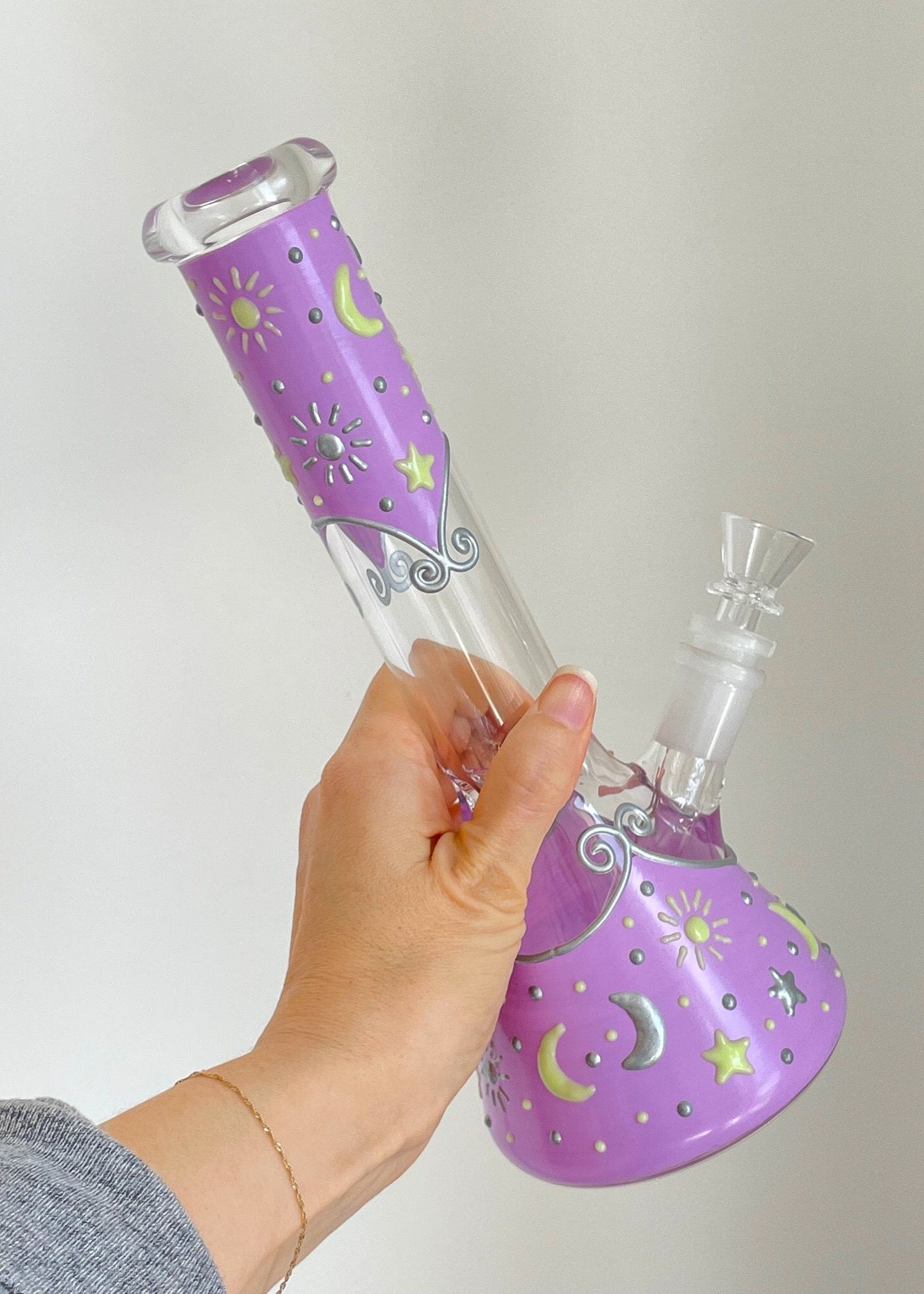 moon and star bong