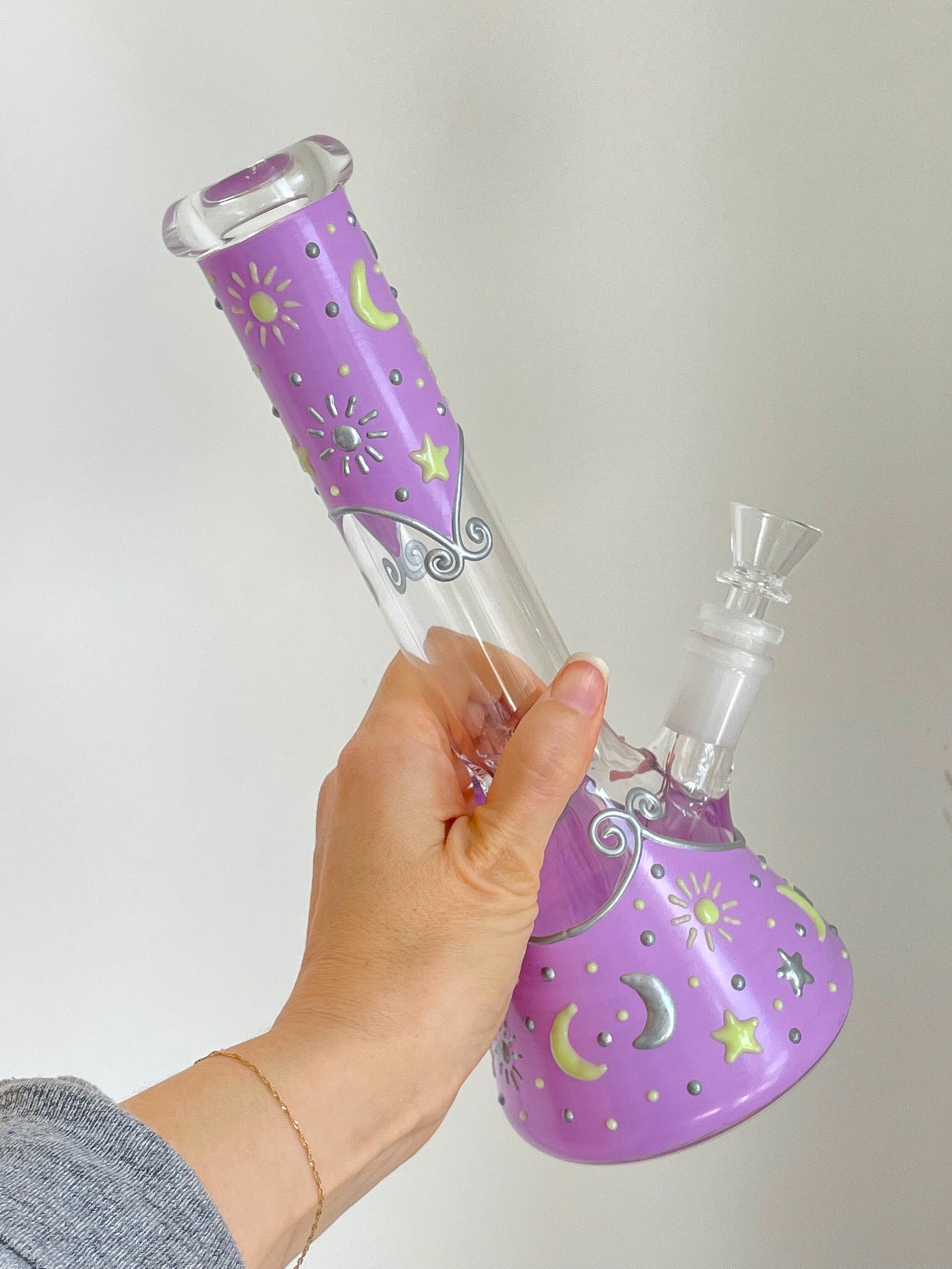 moon and star bong