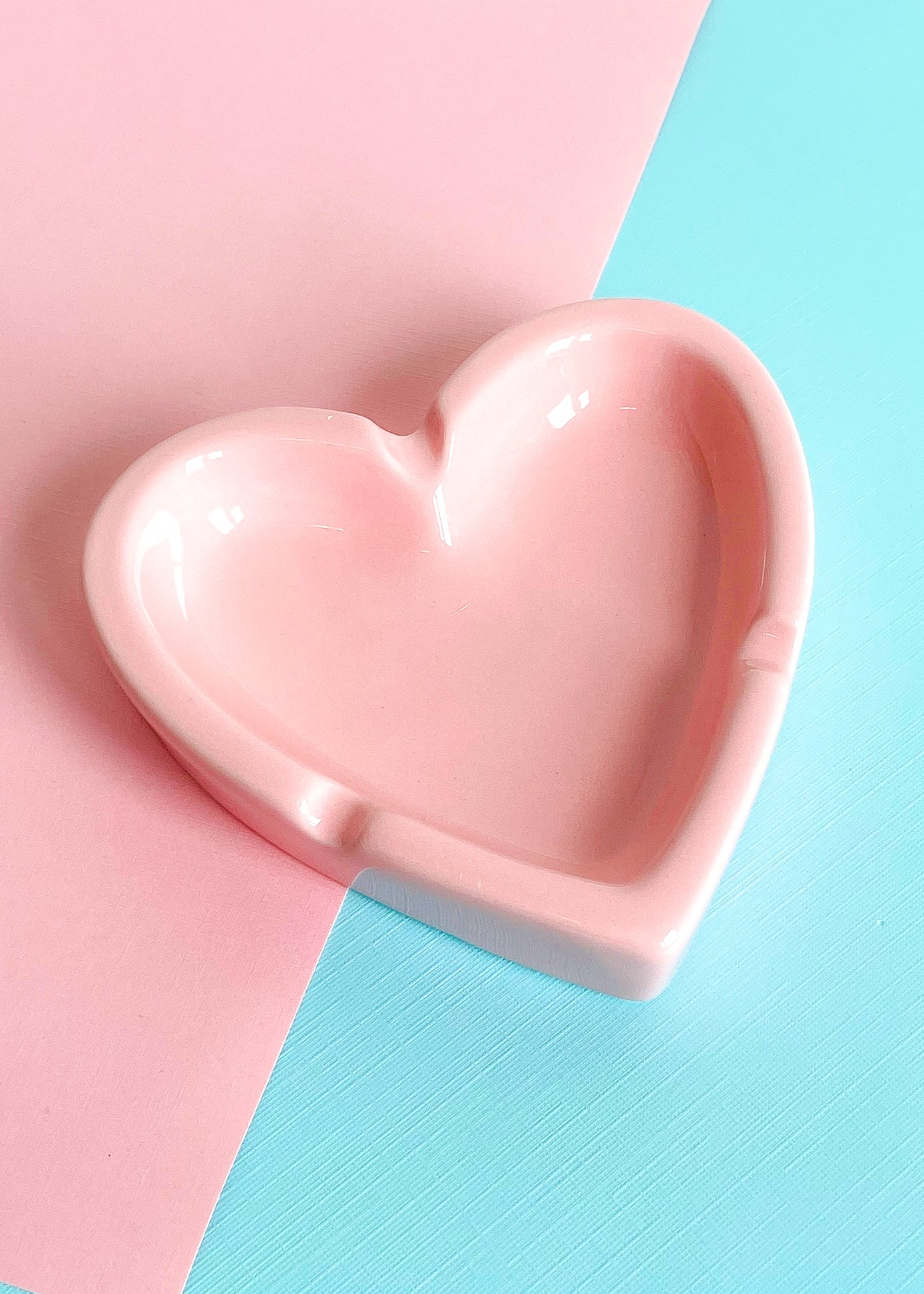 heart ashtray