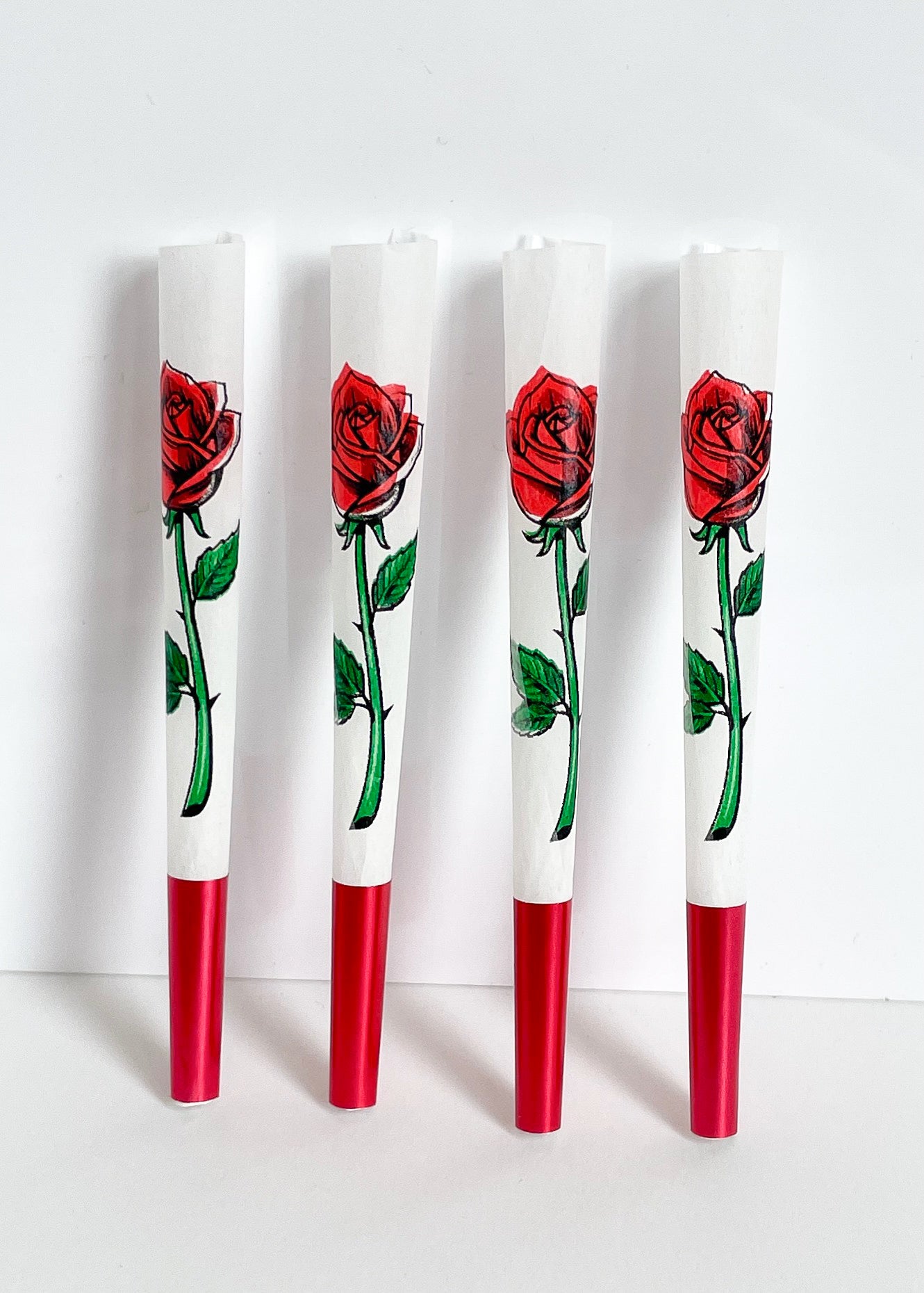 LONGSTEM ROSE CONES (8-pack)