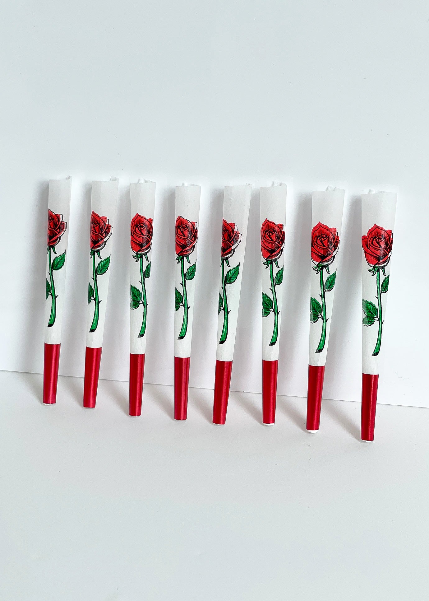 LONGSTEM ROSE CONES (8-pack)