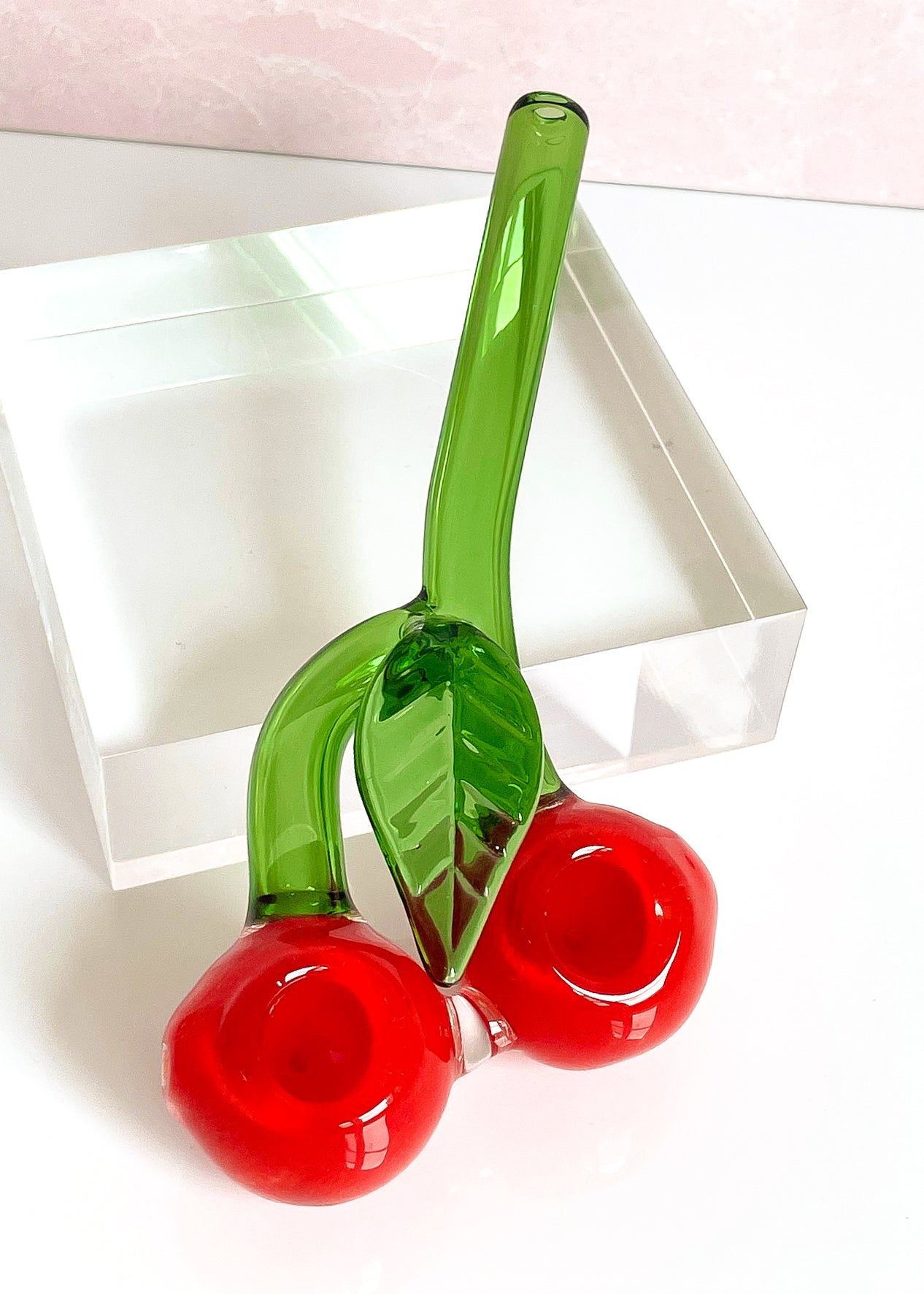 Cute Girly Cherry Smoking Pipe