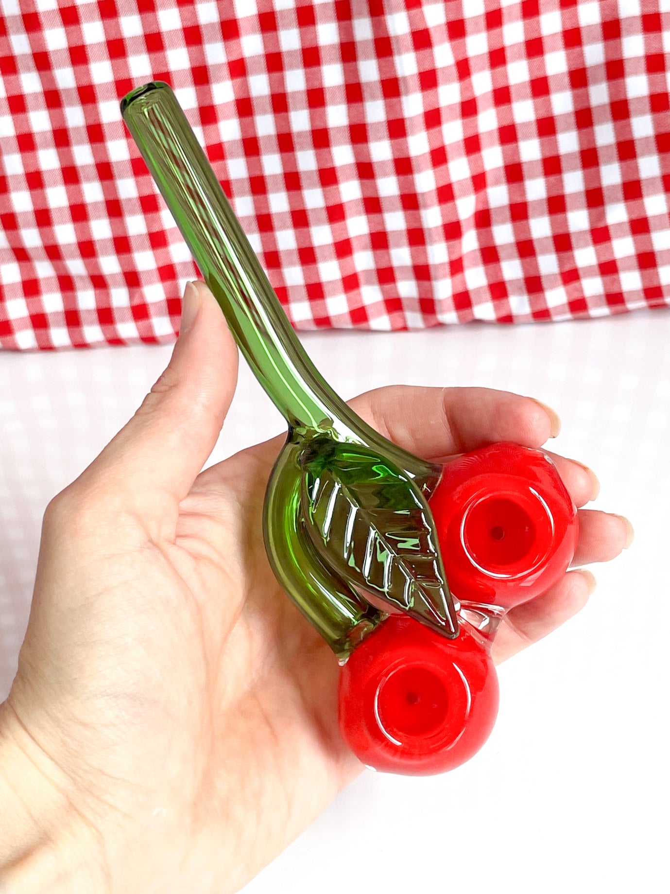 Cherry Glass Pipe