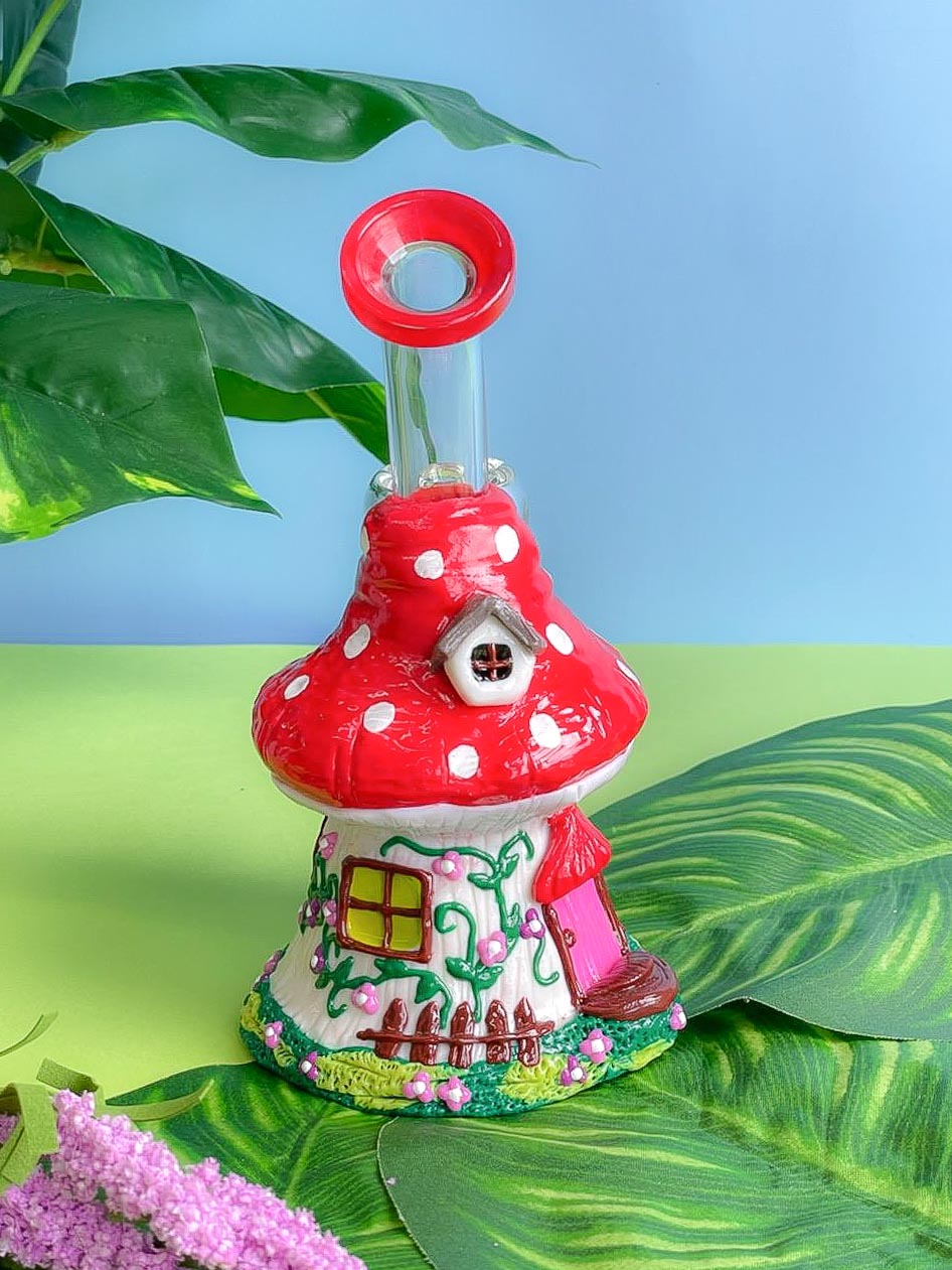 mushroom house bong